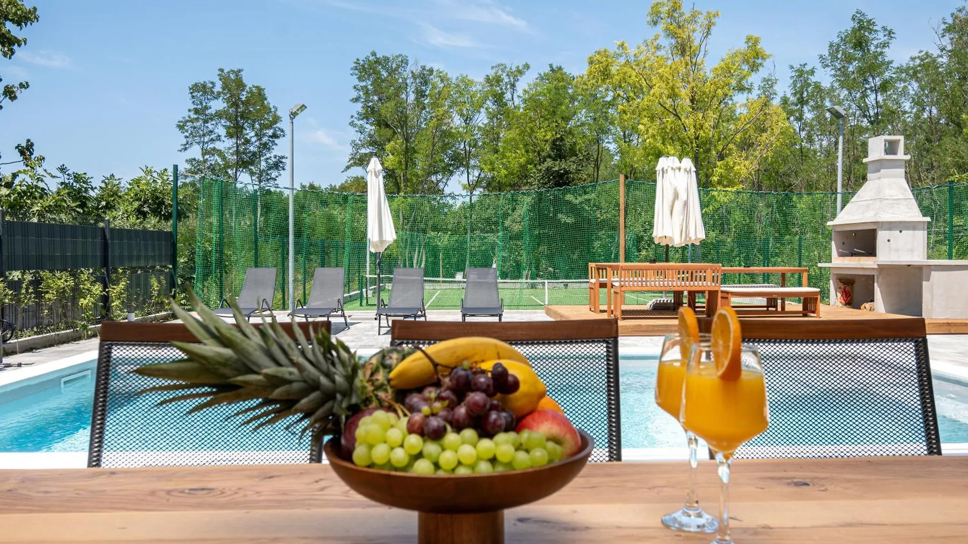New Luxury Villa Noel With Tennis Court Privlaka